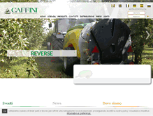 Tablet Screenshot of caffini.com